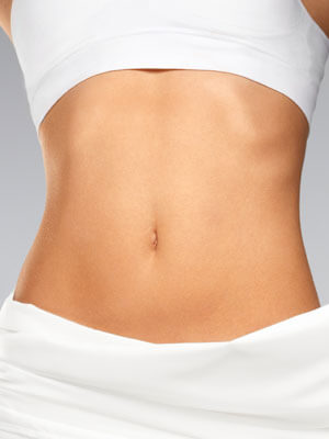 Image of a woman's stomach area after Body Contouring